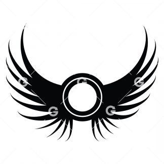 Phoenix Wings SVG