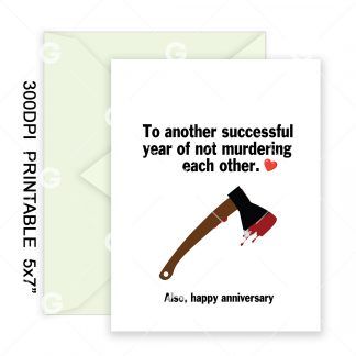 Another Successful Year Anniversary Card