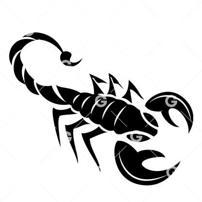 Black Desert Scorpion SVG