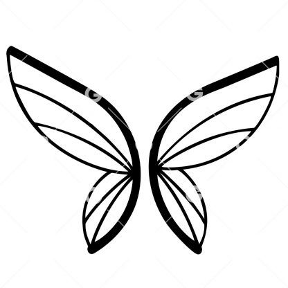 Mythical Fairy Wings SVG