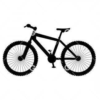 Trail Mountain Bicycle SVG