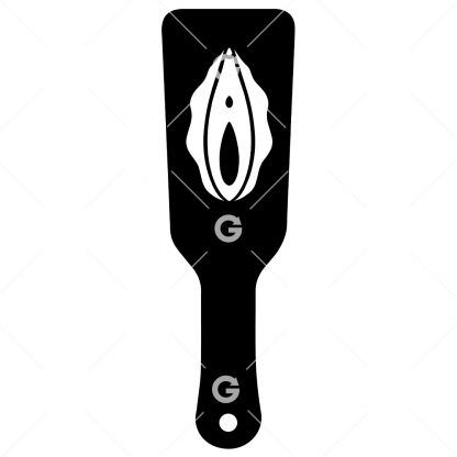 BDSM Women's Vagina Sex Toy Paddle SVG