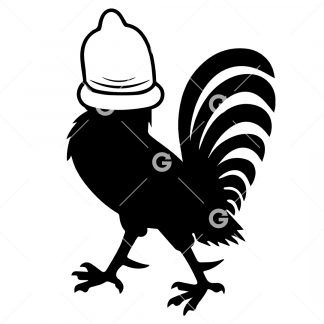 Condom On Your Rooster (Penis) SVG