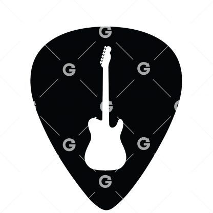 Guitar Pick Electric Guitar SVG