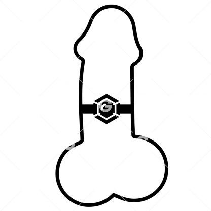 Marriage Wedding Ring Penis SVG