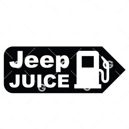 Jeep Juice 4x4 Decal SVG