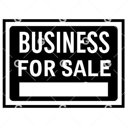 Business For Sale Sign SVG