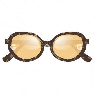 Fashion Designer Sunglasses SVG
