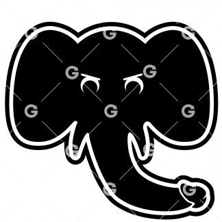 Hung Like An Elephant Penis Trunk SVG