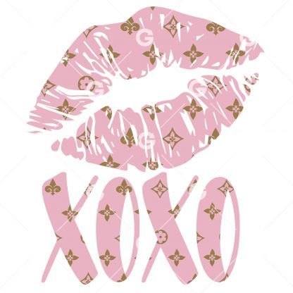 Pink Fashion Kiss Lips SVG Bundle
