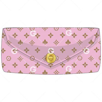 Pink Fashion Wallet SVG