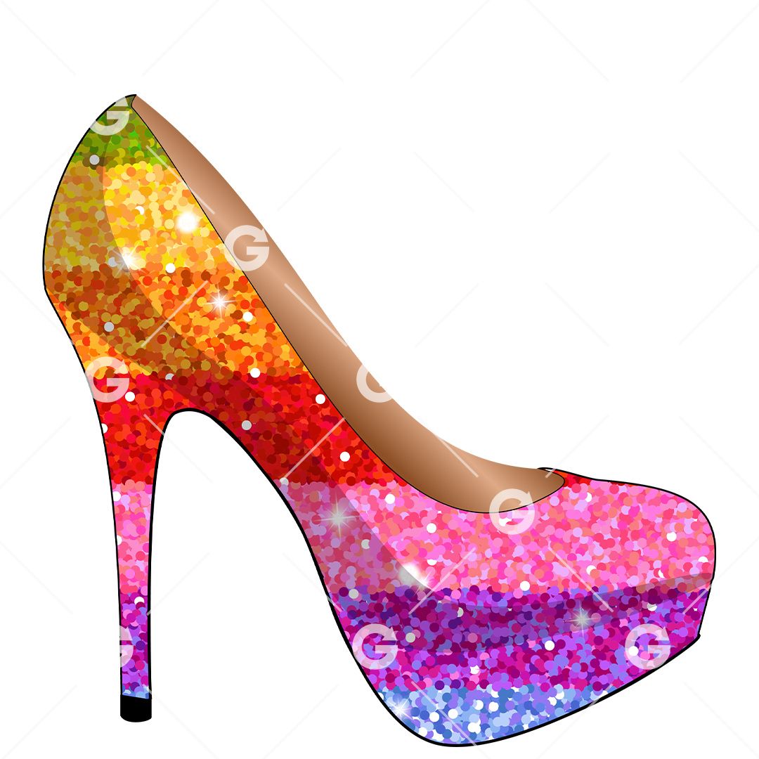Update 132+ glitter high heels clipart super hot - esthdonghoadian