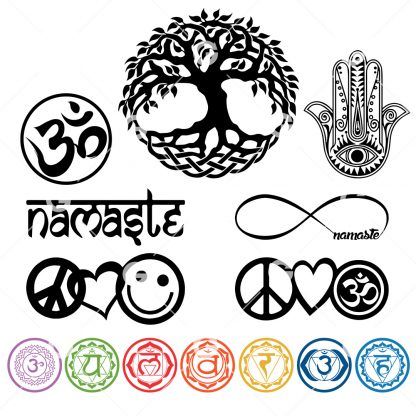 Spiritual, Yoga, Meditation SVG Bundle