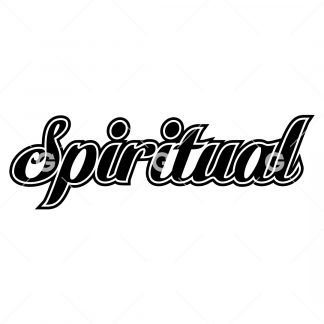Spiritual Religion Decal SVG