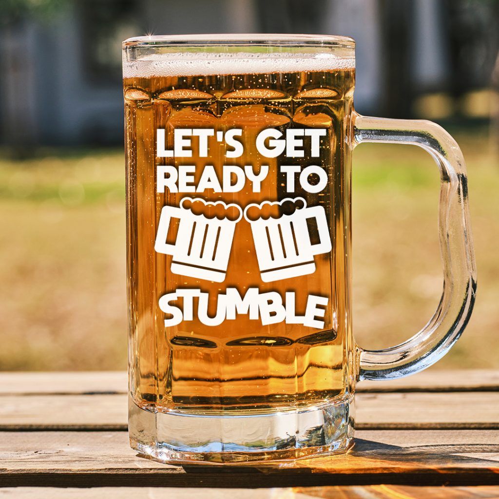 Let's Get Ready To Stumble Free Beer SVG Design.