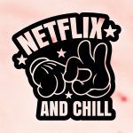 Free SVG Netflix and Chill hand screwing T-Shirt and Decal SVG